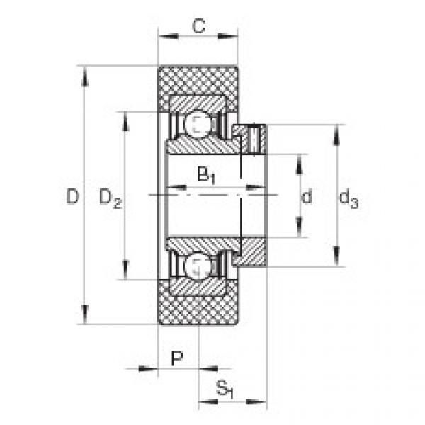 FAG Radial insert ball bearings - RCSMA30/65-XL-FA106 #1 image