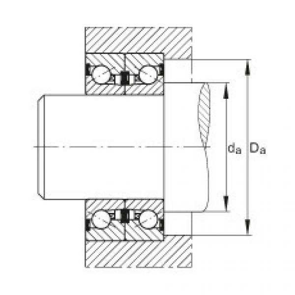 FAG Axial angular contact ball bearings - BSB2047-2Z-SU #2 image