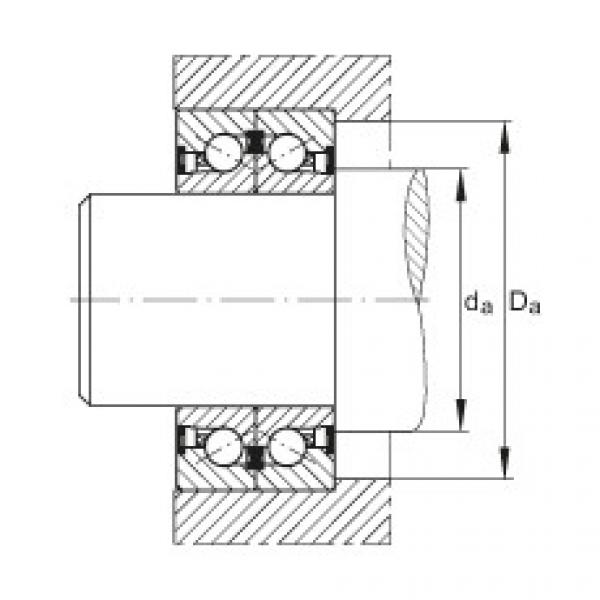 FAG Axial angular contact ball bearings - BSB2047-2Z-SU #3 image