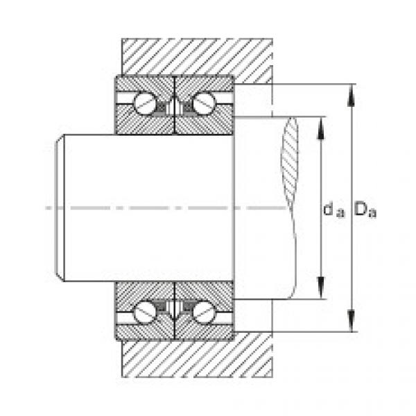 FAG Axial angular contact ball bearings - BSB2562-SU-L055 #2 image