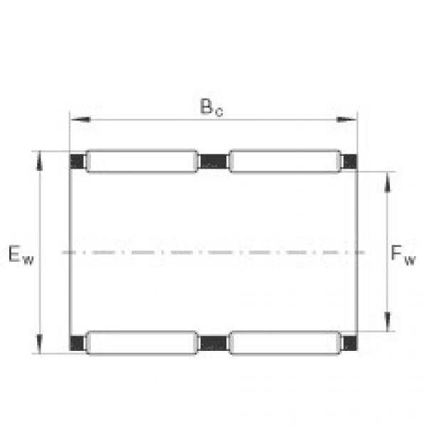 FAG Needle roller and cage assemblies - K42X47X30-ZW #1 image