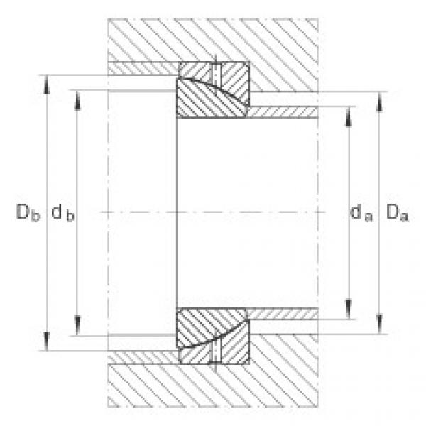 FAG Angular contact spherical plain bearings - GE100-SX #2 image