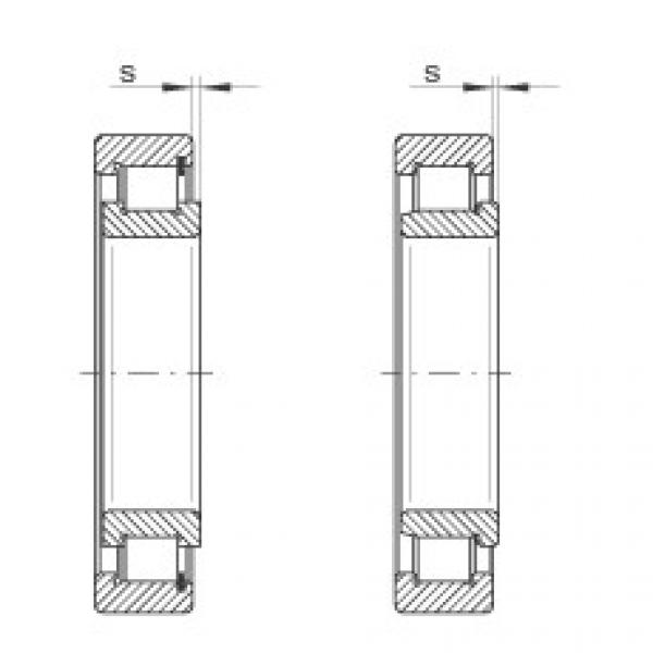 FAG Cylindrical roller bearings - SL192308-XL #2 image