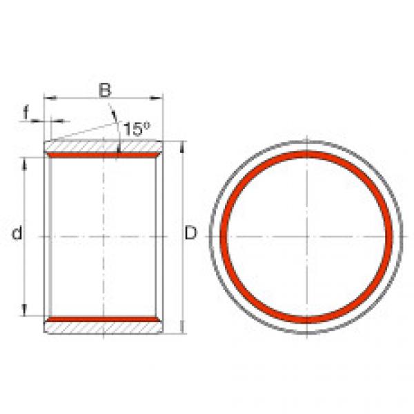 FAG Cylindrical plain bushes - ZGB70X80X70 #1 image