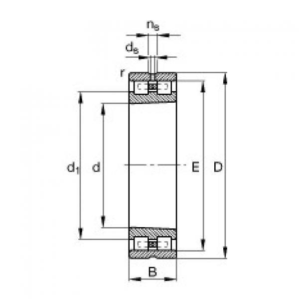 FAG Cylindrical roller bearings - NN3020-AS-K-M-SP #1 image