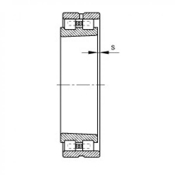 FAG Cylindrical roller bearings - NN3006-AS-K-M-SP #2 image