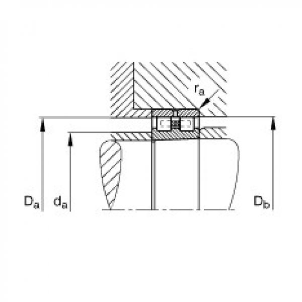 FAG Cylindrical roller bearings - NN3007-AS-K-M-SP #3 image