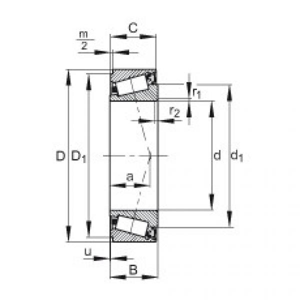 FAG Tapered roller bearings - JK0S050 #1 image