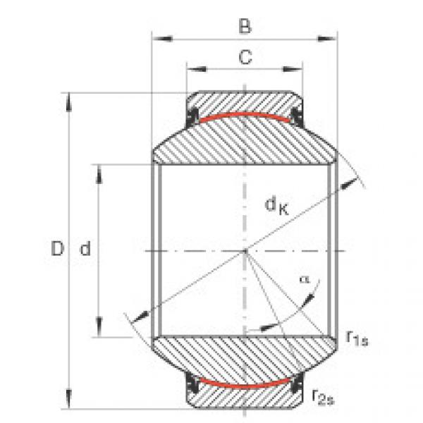 FAG Radial spherical plain bearings - GE45-FW-2RS #1 image