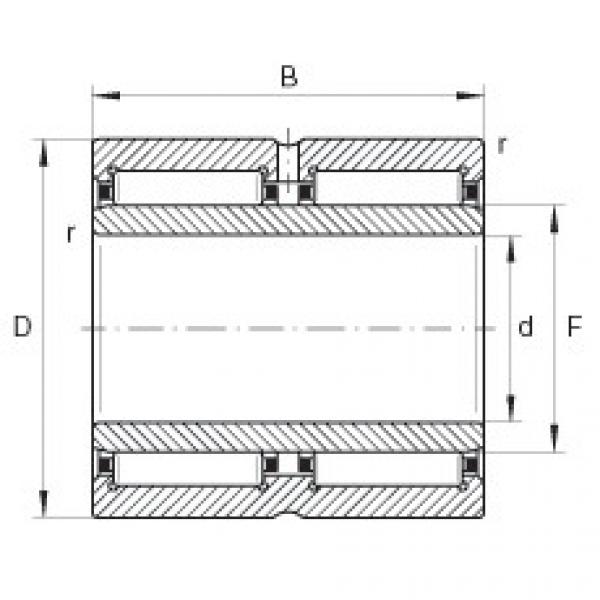 FAG Needle roller bearings - NA6907-ZW-XL #1 image