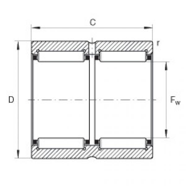 FAG Needle roller bearings - RNA6911-ZW-XL #1 image