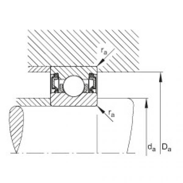 FAG Deep groove ball bearings - 61809-2RZ-Y #2 image