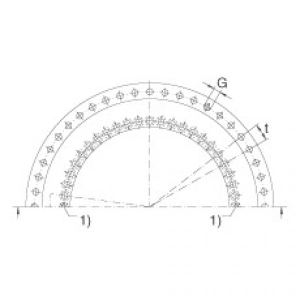 FAG Axial/radial bearings - YRT580 #2 image