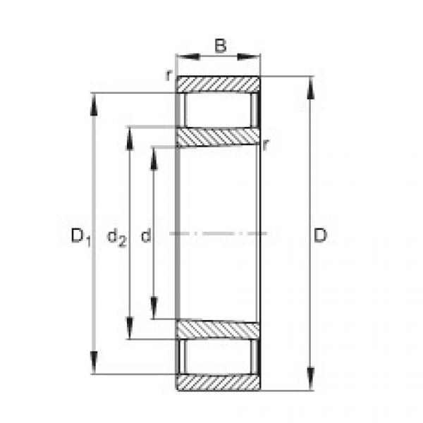 FAG Toroidal roller bearings - C3024-XL-K-V #1 image