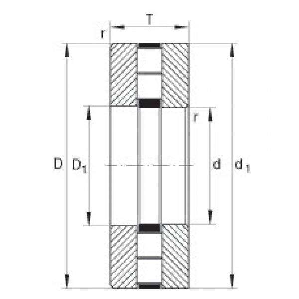 FAG Axial cylindrical roller bearings - 89414-TV #1 image