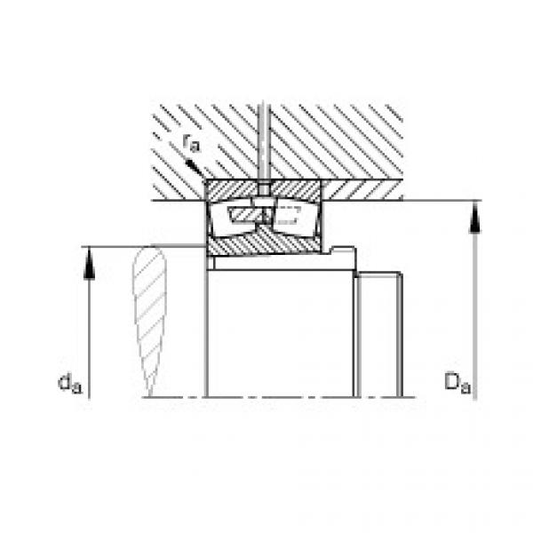 FAG Spherical roller bearings - 23024-E1A-XL-K-M + AHX3024 #2 image