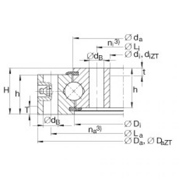 FAG Four point contact bearings - VU200405 #1 image