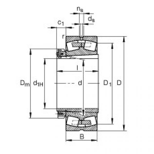 FAG Spherical roller bearings - 230/710-B-K-MB + H30/710-HG #1 image