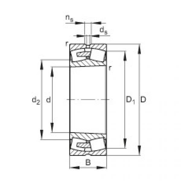 FAG Spherical roller bearings - 22256-BEA-XL-K-MB1 #1 image