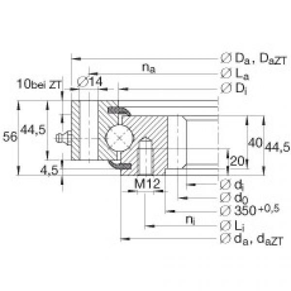 FAG Four point contact bearings - VSI200414-N #1 image