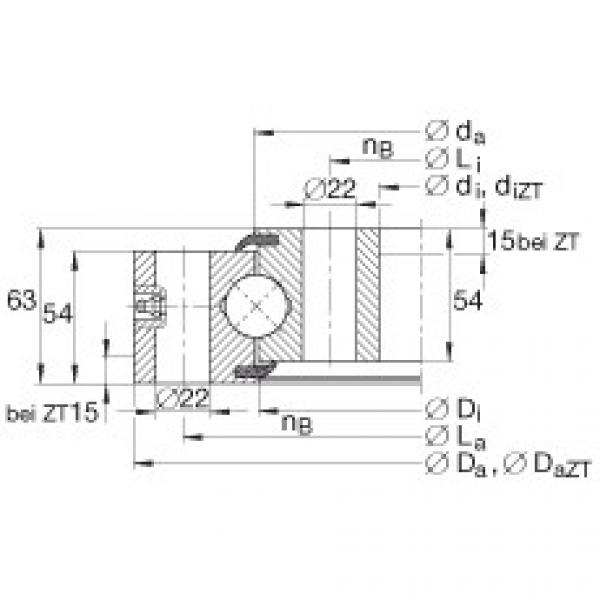 FAG Four point contact bearings - VSU250855 #1 image