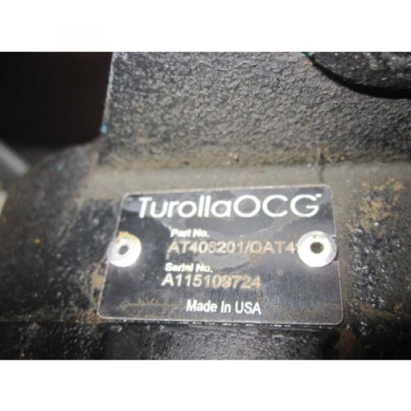 NEW JOHN DEERE HYDRAULIC PUMP AT408201 TUROLLAOCG AT408201/QAT4 #1 image