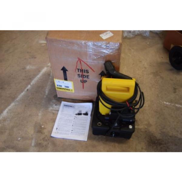 ENERPAC PUD-1100B HYDRAULIC PUMP T-481-110 PARKER CRIMPER PUMP 10000 PSI DUMP VA #1 image