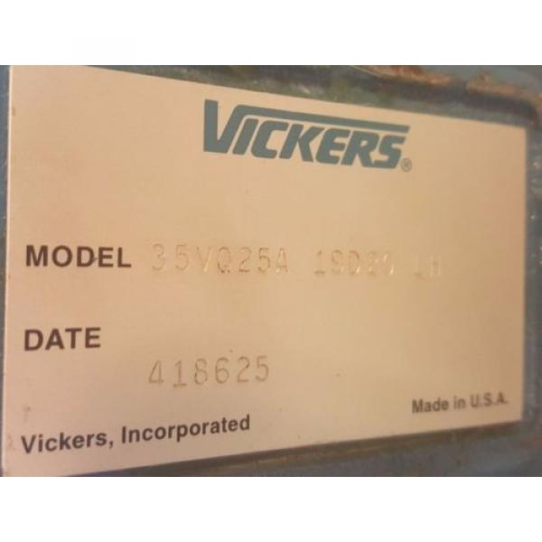 35VQ25A19020LH, Vickers, Hydraulic Pump #4 image