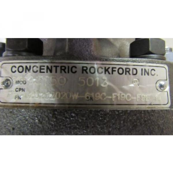 CONCENTRIC ROCKFORD 2893150 5013 R MULTI STAGE MULTI PORT HYDRAULIC PISTON PUMP #3 image