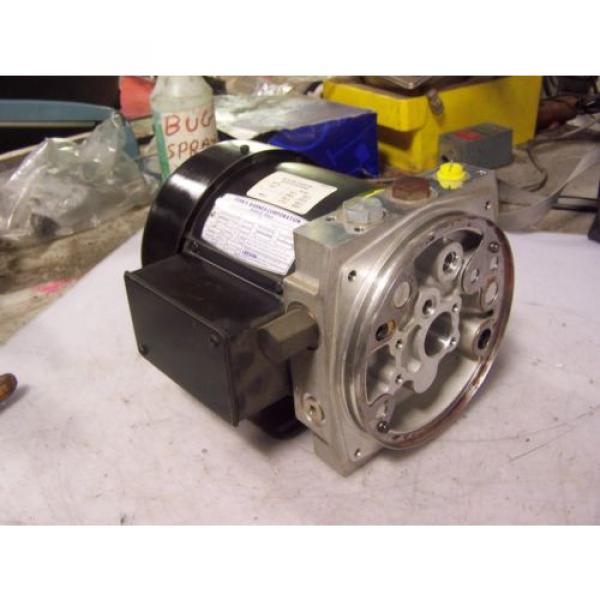 NEW JOHN S BARNES 1 HP HOLLOW SHAFT HYDRAULIC PUMP 208-230/460 VAC 3450 RPM #1 image