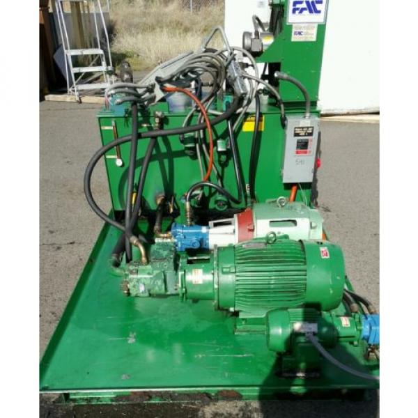 FAC Hydraulic Pump Unit 40 HP, 30 HP, 1.5 HP 300 psi #4 image