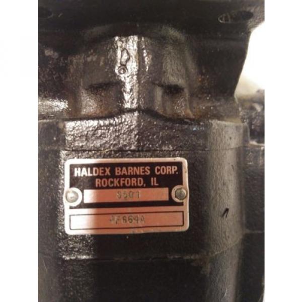 4F664A HALDEX  HYDRAULIC GEAR PUMP TWO STAGE  CHARGE PUMP #3 image