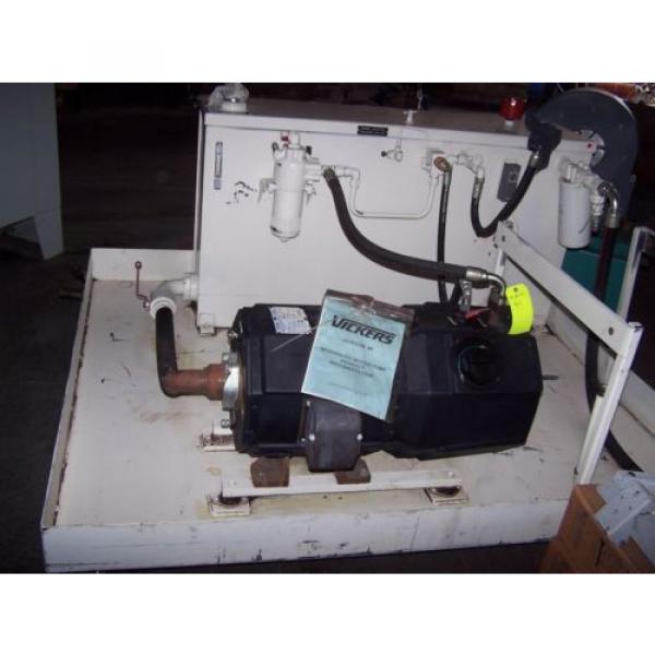 VICKERS 30 HP INTEGRATED MOTOR PUMP HYDRAULIC POWER UNIT MP22-B1-R-P98C11-A-F120 #1 image