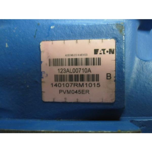 NEW EATON VICKERS PISTON PUMP # PVM045ER # 123AL00710A #4 image