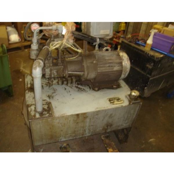 Vickers V201P11P Hydraulic Power Unit 10 HP 205 amp; 4 GPM #1 image