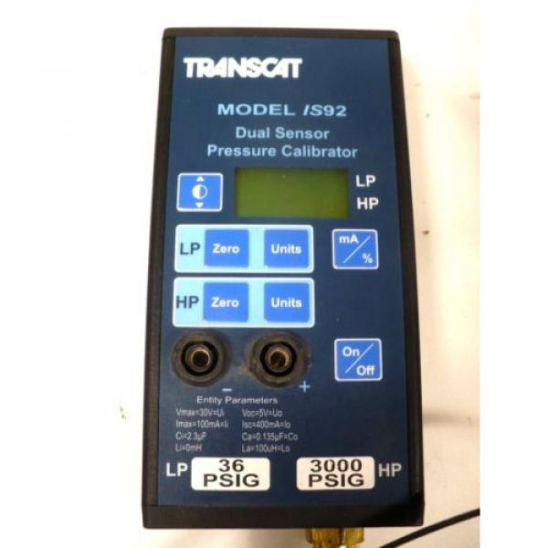 Ralston- Instruments Hand Pump &amp; TRANSCAT IS92 Dual Sensor Calibrator- Free Ship #4 image