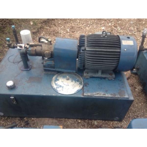 40 HP Hydraulic unit #3 image