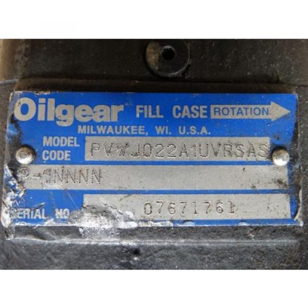 Oilgear Hydraulic Pump PVWJ022A1UVRSAS P-1NNNN #2 image