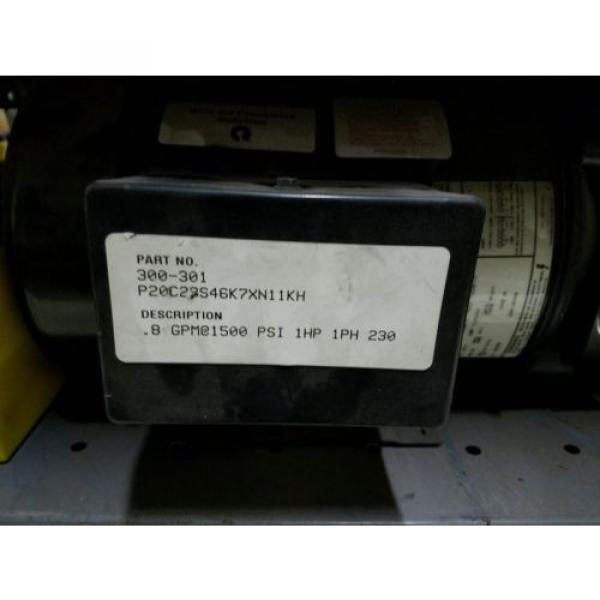 P20C23S46K7XN11KH /300-301 . 8 GPM @ 1500 PSI 1 HP 1PH 230 CHEIF POWER UNIT *NEW #1 image