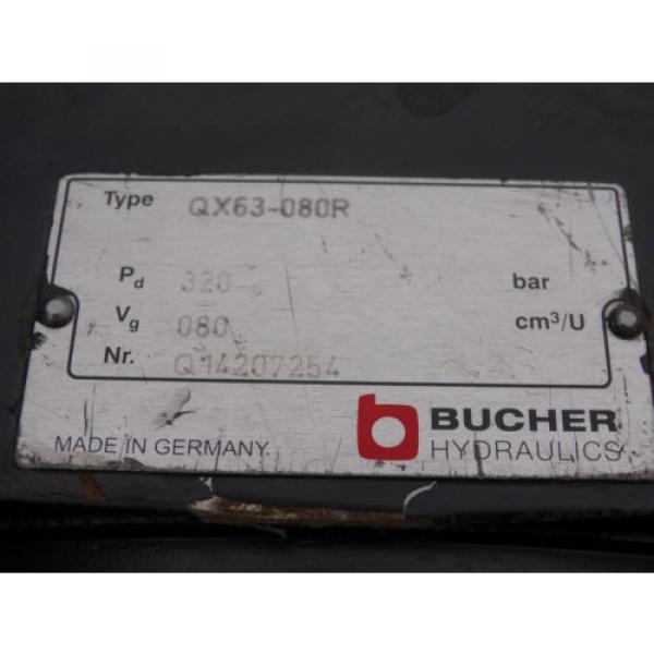 Bucher QX63-080R hydraulic pump OLD STOCK innenzahnradpumpe  /    Invoice #3 image