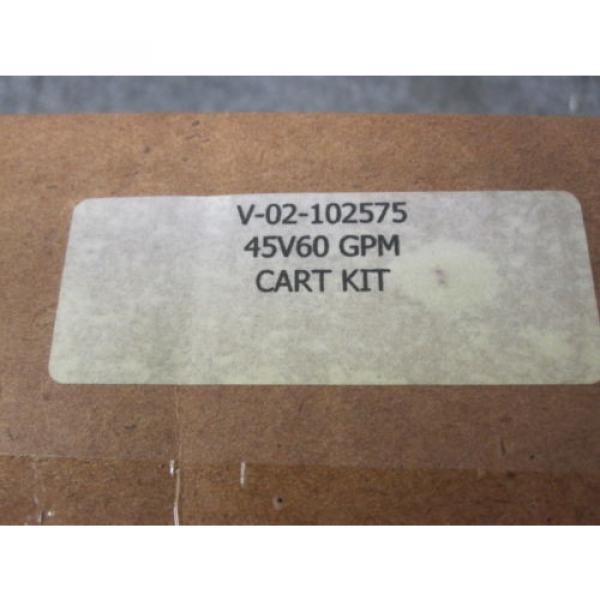 NEW EATON VICKERS CARTRIDGE KIT # 02-102575 KIT 45V60 GPM 578904 #4 image