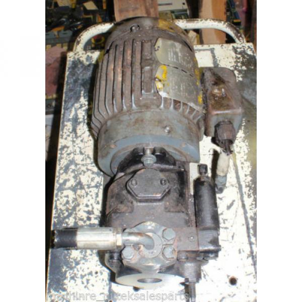 Parker Hydraulic Pump PVP1610B7L212_PVP161OB7L212_with Motor #1 image