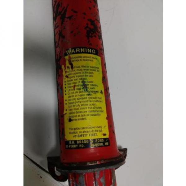 H.H. BRAGG &amp; SONS HYDRAULIC HAND PUMP W HOSE #2 image