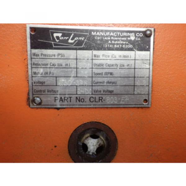 CARR-LANE/ROMHELD SwiftSure Dual output Hydraulic Pump Pt.#CLR803-EP needs work #5 image