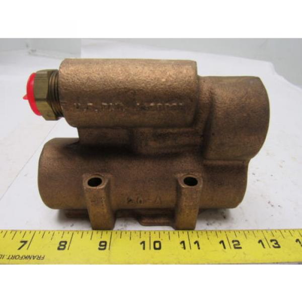 Wilden 20-A Pump Air Valve Body &amp; Piston W/1-1/2&#034; NPT Port #1 image