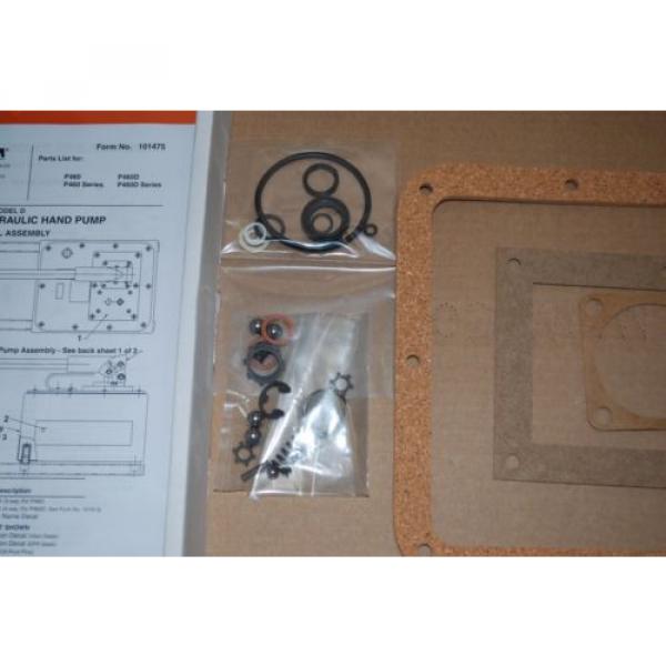 SPX POWER TEAM P-460 HYDRAULIC HAND PUMP SEAL KIT | REPAIR KIT 300811 NEW #5 image