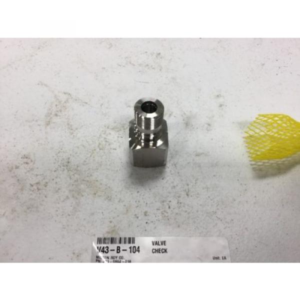 Milton Roy Check Valve PN 221 - 0864 - 016 Stainless Steel #3 image