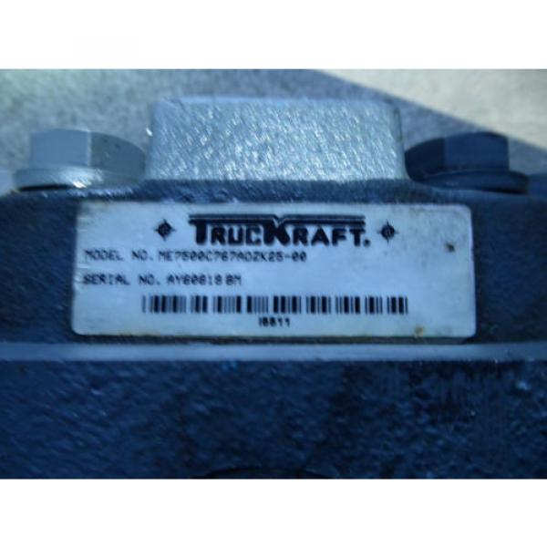 NEW TRUCKRAFT HYDRAULIC PUMP ME7500C767ADZK25-00 PERMCO #4 image