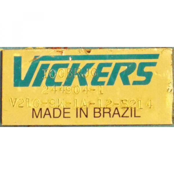 1 Origin VICKERS V210-9W-1A-12-S214 HYDRAULIC VANE PUMP NNB MAKE OFFER #3 image