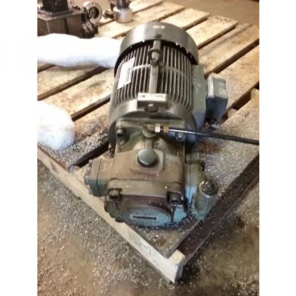 Nachi Variable Vane Pump Motor_VDC-2B-1A3-GU1588_LTIS85-NR_UVD-2A-A3-3.7-4-1188A #1 image